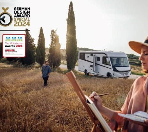 Laika Kreos Motorhome premiato agli MMM Awards e al German Design Award