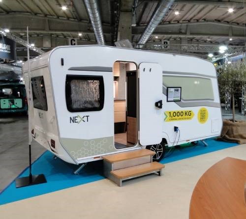 NEXT 380 Light: la caravan compatta e leggera che guarda al futuro del turismo in libertà