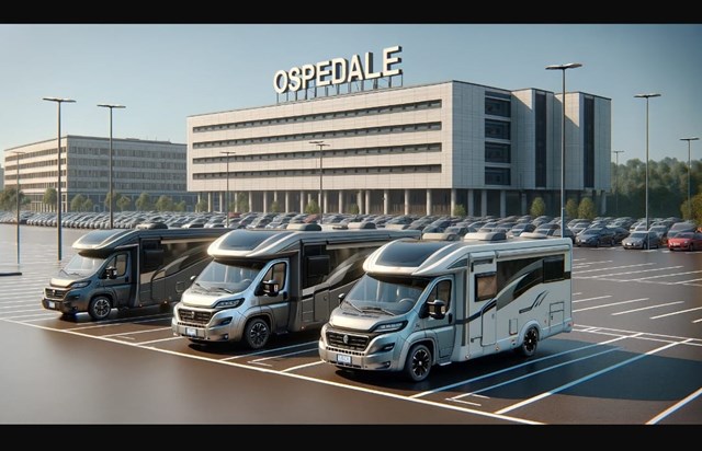 Hospital Parking Camper